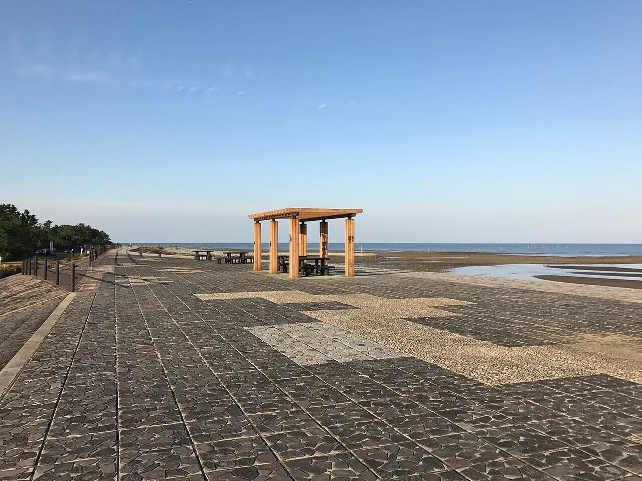 築上町:浜の宮海岸