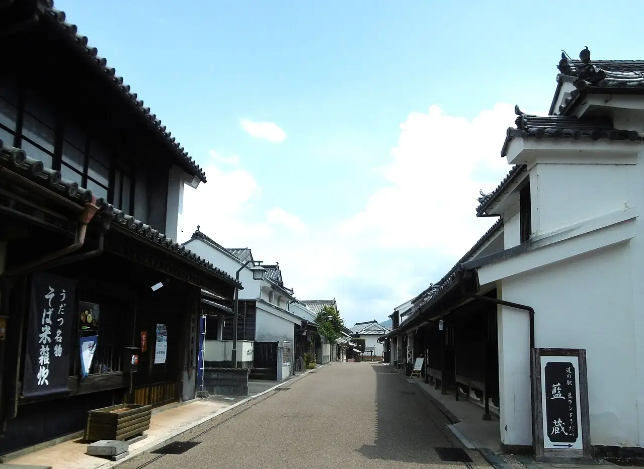 美馬市:うだつのある町並み